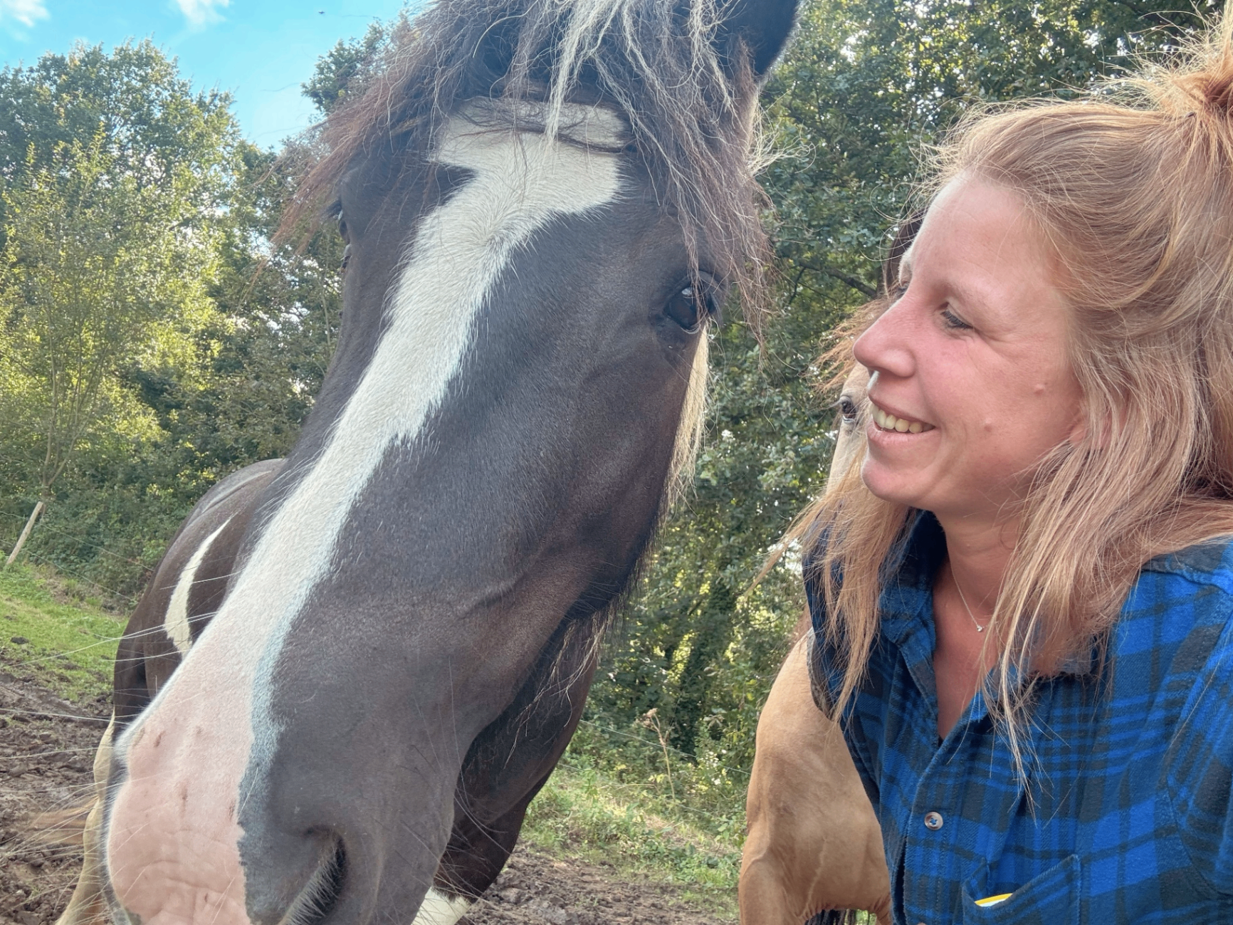Lore samen met Fleur, haar Tinker